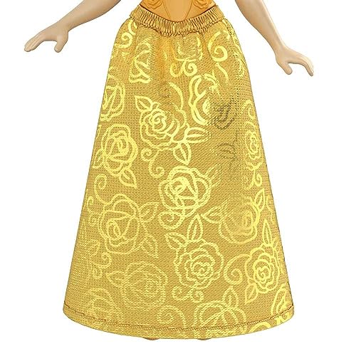 Mattel Disney Princesses, 9 cm Articulated Belle Doll, 3 Years and +, HLW78 - image 15