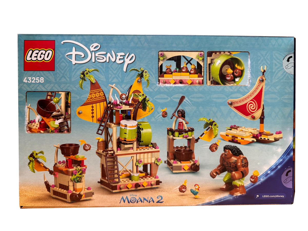 LEGO Disney Moana 2 Kakamora Barge Building Set 43258