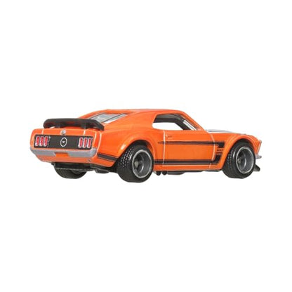 Hot Wheels JBL20 Boulevard '69 Ford Mustang Boss 302 Vehicle Toy Minicar 3 Years Old Orange - image 11