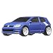 Hot Wheels Premium Car Culture Collectible Toy Car, 1:64 Scale Die-Cast Volkswagen Golf Mk 7, World Tour Vehicle with Real Riders Tires - image 5
