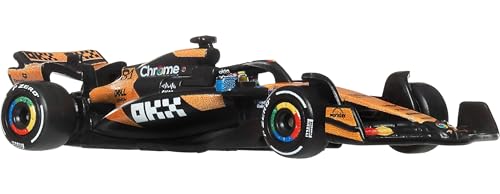 Hot Wheels 1:64 Scale Premium Die-Cast Formula 1 Collectible Toy Race Car with Real Riders Tires & Metal/Metal Body & Chassis - image 14