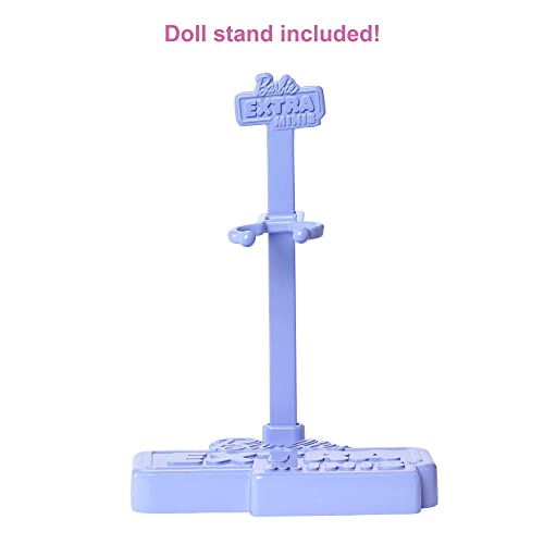 Barbie Extra Minis Doll #3 (5.5 in) Wearing Emoji-Printed 2-Piece Fashion, with Doll Stand & Accessories Including Sunglasses and Purse, Gift for Kids 3 Years Old & Up​ - image 14