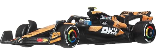 Hot Wheels 1:64 Scale Premium Die-Cast Formula 1 Collectible Toy Race Car with Real Riders Tires & Metal/Metal Body & Chassis - image 5