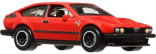 Hot Wheels Premium Car Culture Collectible Toy Car, 1:64 Scale Die-Cast Alfa Romeo GTV 6 3.0, World Tour Vehicle with Real Riders Tires - image 1