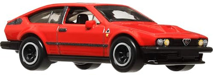 Hot Wheels Premium Car Culture Collectible Toy Car, 1:64 Scale Die-Cast Alfa Romeo GTV 6 3.0, World Tour Vehicle with Real Riders Tires - image 1