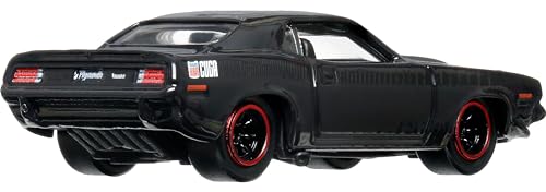 Hot Wheels Toy Car, Premium Fast & Furious 1:64 Scale Die-Cast 1970 Plymouth AAR Cuda for Collectors Inspired by Fast Movie Franchise - image 11