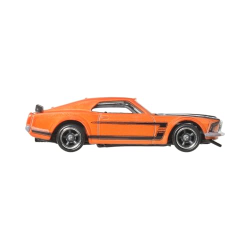 Hot Wheels JBL20 Boulevard '69 Ford Mustang Boss 302 Vehicle Toy Minicar 3 Years Old Orange - image 14