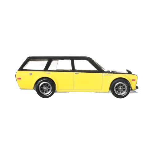 Hot Wheels 1:64 Boulevard 2025 B – Datsun 510 Wagon – Yellow Black Two Tone - image 14