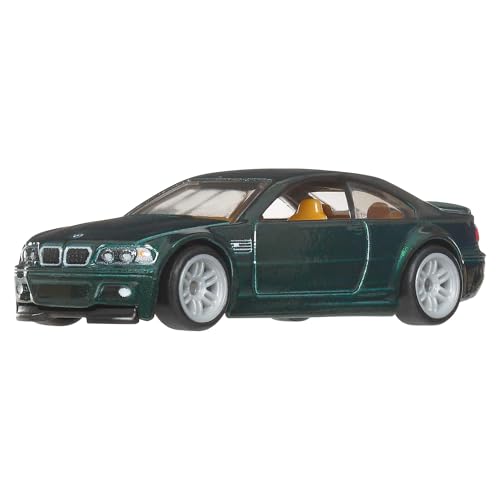 Hot Wheels Premium BMW M3 Die-Cast Toy Car, Green, Power Trip Car Culture Series, 1/5 - image 4