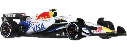Hot Wheels 1:64 Scale Premium Die-Cast Formula 1 Collectible Toy Race Car with Real Riders Tires & Metal/Metal Body & Chassis - image 4