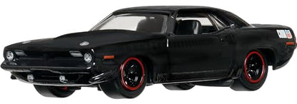 Hot Wheels Toy Car, Premium Fast & Furious 1:64 Scale Die-Cast 1970 Plymouth AAR Cuda for Collectors Inspired by Fast Movie Franchise - image 2