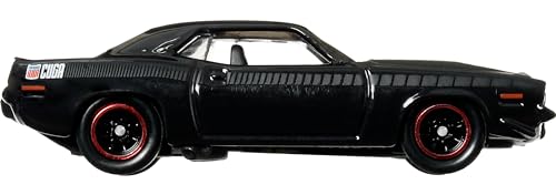Hot Wheels Toy Car, Premium Fast & Furious 1:64 Scale Die-Cast 1970 Plymouth AAR Cuda for Collectors Inspired by Fast Movie Franchise - image 8