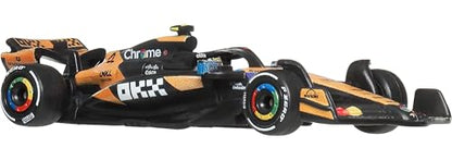 Hot Wheels 1:64 Scale Premium Die-Cast Formula 1 Collectible Toy Race Car with Real Riders Tires & Metal/Metal Body & Chassis - image 14