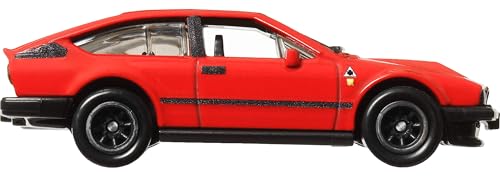 Hot Wheels Premium Car Culture Collectible Toy Car, 1:64 Scale Die-Cast Alfa Romeo GTV 6 3.0, World Tour Vehicle with Real Riders Tires - image 4
