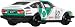 Hot Wheels JBL16 Boulevard Alfa Romeo GTV6 3.0 Vehicle Toy, Mini Car, 3 Years Old and Up, Green - image 9