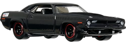 Hot Wheels Toy Car, Premium Fast & Furious 1:64 Scale Die-Cast 1970 Plymouth AAR Cuda for Collectors Inspired by Fast Movie Franchise - image 5
