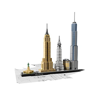 LEGO Architecture New York City Model Kit - Bedroom or Office Decor for Kids & Adults, Ages 12+ - Building Blocks to Display - NYC Gift & Souvenir Ideas - 21028 - image 12