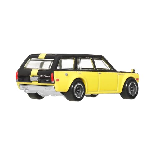 Hot Wheels 1:64 Boulevard 2025 B – Datsun 510 Wagon – Yellow Black Two Tone - image 11