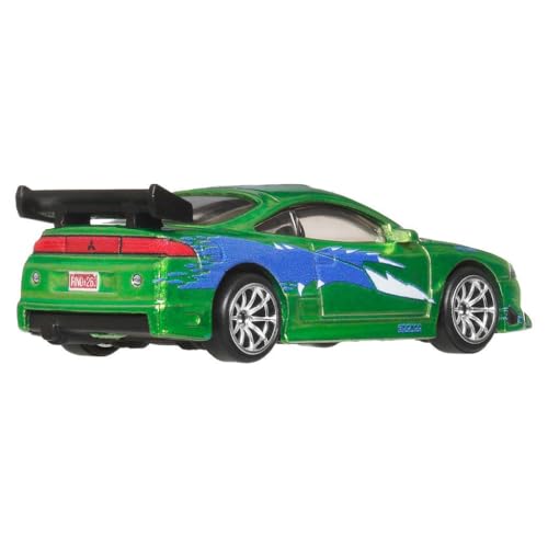 Hot Wheels - Premium - 1995 Mitsubishi Eclipse - JHW68 - HNW46 - Fast & Furious 1/5 - Real Riders - Premium Card - Green - Official Licensed Model - Mattel 2026-1:64 - image 8