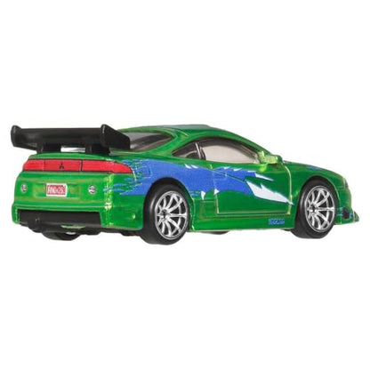 Hot Wheels - Premium - 1995 Mitsubishi Eclipse - JHW68 - HNW46 - Fast & Furious 1/5 - Real Riders - Premium Card - Green - Official Licensed Model - Mattel 2026-1:64 - image 8