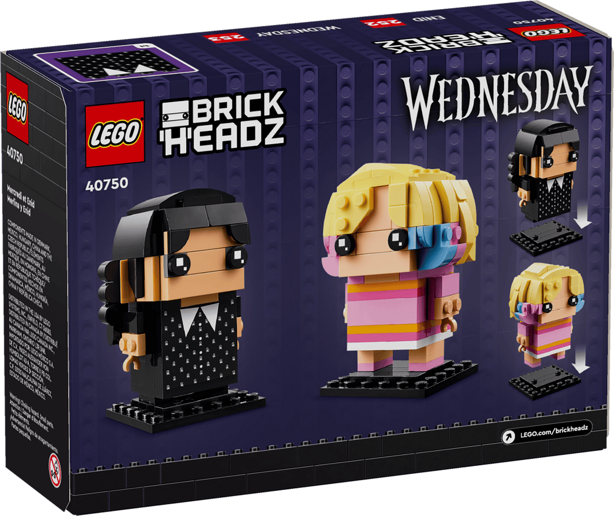LEGO BrickHeadz Wednesday & Enid 40750