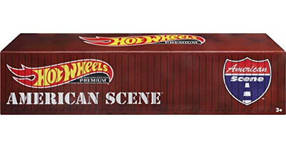 Hot Wheels Premium Car Culture American Scene Toy Vehicles, 5-Pack of 1:64 Scale American-Made Models, Real Riders Tires, Metal/Metal Body & Chassis - image 17