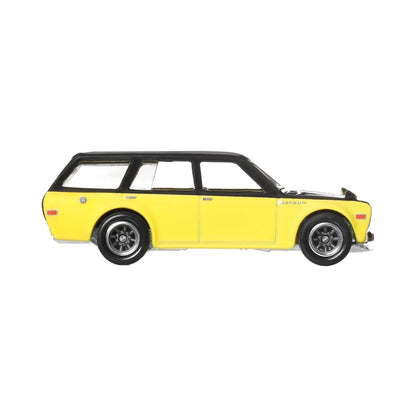 Hot Wheels 1:64 Boulevard 2025 B – Datsun 510 Wagon – Yellow Black Two Tone - image 13