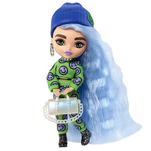 Barbie Extra Minis Doll #3 (5.5 in) Wearing Emoji-Printed 2-Piece Fashion, with Doll Stand & Accessories Including Sunglasses and Purse, Gift for Kids 3 Years Old & Up​ - image 2