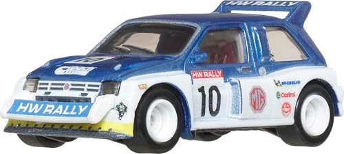 Hot Wheels Premium Car Culture Collectible Toy Car, 1:64 Scale Die-Cast '86 MG Metro 6R4, Hammer Drop Vehicle with Real Riders Tires - image 4
