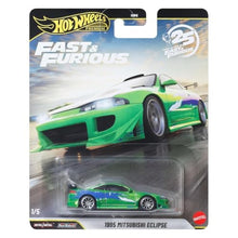 Hot Wheels - Premium - 1995 Mitsubishi Eclipse - JHW68 - HNW46 - Fast & Furious 1/5 - Real Riders - Premium Card - Green - Official Licensed Model - Mattel 2026-1:64 - image 2