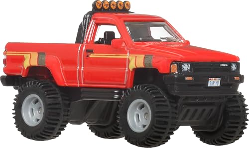 Hot Wheels Premium Car Culture Collectible Toy Car, 1:64 Scale Die-Cast 1987 Toyota Pickup Truck, Off Road Vehicle with Real Riders Tires - image 5