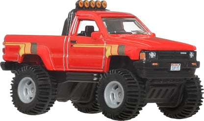 Hot Wheels Premium Car Culture Collectible Toy Car, 1:64 Scale Die-Cast 1987 Toyota Pickup Truck, Off Road Vehicle with Real Riders Tires - image 5