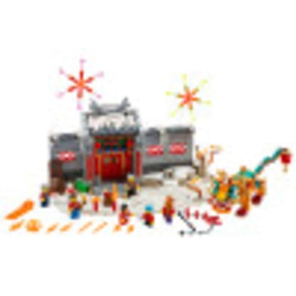 LEGO Story of Nian 80106 Building Kit; Collectible, Educational, Lunar New Year Gift Toy for Kids, New 2021 (1,067 Pieces) - image 5
