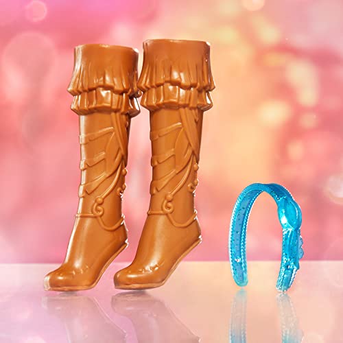 Disney Princess Royal Shimmer Pocahontas Doll, Fashion Doll with Skirt and Accessories, Toy for Kids Ages 3 and Up - image 13