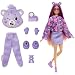 Barbie Cutie Reveal Doll & Accessories, Care Bears Series with Share Bear Plush Costume & 10 Surprises Including Color Change & Mini Bear - image 9