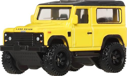 Hot Wheels Premium Car Culture Collectible Toy Car, 1:64 Scale Die-Cast Land Rover Defender 90, Off Road Vehicle with Real Riders Tires - image 2