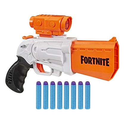 Nerf Fortnite SR Blaster - 4-Dart Hammer Action - Includes Removable Scope and 8 Official Nerf Elite Darts - for Youth, Teens, Adults - image 1