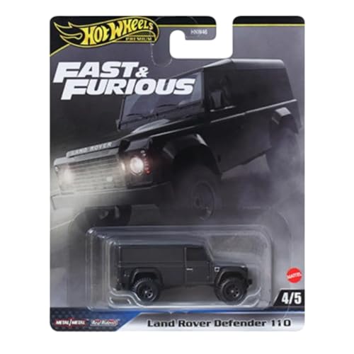 Hot Wheels Fast & Furious Premium Die-Cast Cars Collection, 5-Pack Set, 1970 Chevelle SS, Dodge Viper, Nissan 370Z, Land Rover Defender, McLaren Senna HNW46-956J - image 13