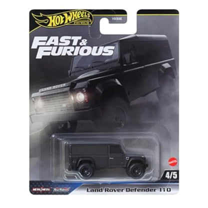 Hot Wheels Fast & Furious Premium Die-Cast Cars Collection, 5-Pack Set, 1970 Chevelle SS, Dodge Viper, Nissan 370Z, Land Rover Defender, McLaren Senna HNW46-956J - image 13