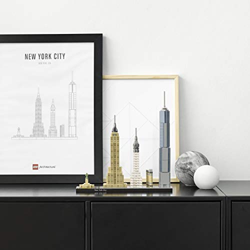 LEGO Architecture New York City Model Kit - Bedroom or Office Decor for Kids & Adults, Ages 12+ - Building Blocks to Display - NYC Gift & Souvenir Ideas - 21028 - image 6
