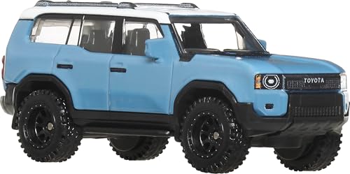Hot Wheels Premium Car Culture Off Road 1:64 Scale Die-Cast 2024 Toyota Land Cruiser Vehicle with Real Riders Tires & Metal/Metal Body & Chassis - image 4
