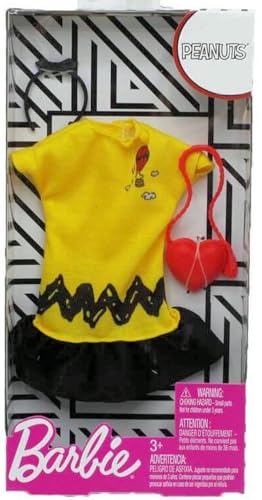 Barbie Fashion Peanuts Character Outfit Set – Bundle of 4 Clothing Packs with Accessories | Fits Most Dolls | Snoopy & Friends Themed Wardrobe | Ages 3+ - image 15