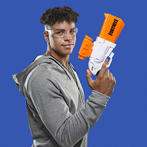 Nerf Fortnite SR Blaster - 4-Dart Hammer Action - Includes Removable Scope and 8 Official Nerf Elite Darts - for Youth, Teens, Adults - image 7