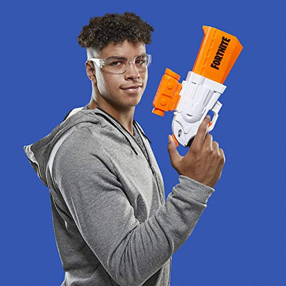 Nerf Fortnite SR Blaster - 4-Dart Hammer Action - Includes Removable Scope and 8 Official Nerf Elite Darts - for Youth, Teens, Adults - image 7