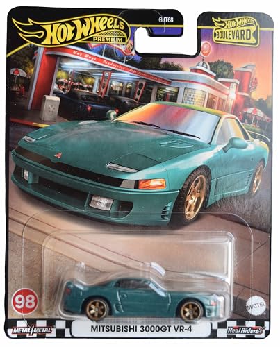 Hot Wheels Mitsubishi 3000GT VR-4, Boulevard [Green] - image 1