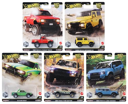 Hot Wheels Premium Car Culture 2025 HW Off Road FPY86-961H Set of 5 - image 1
