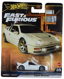 Hot Wheels Ford RS200, Fast & Furious 2/5 [White] - image 2