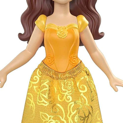 Mattel Disney Princesses, 9 cm Articulated Belle Doll, 3 Years and +, HLW78 - image 12
