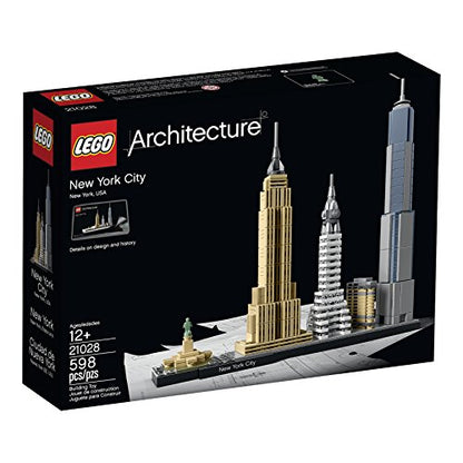 LEGO Architecture New York City Model Kit - Bedroom or Office Decor for Kids & Adults, Ages 12+ - Building Blocks to Display - NYC Gift & Souvenir Ideas - 21028 - image 9