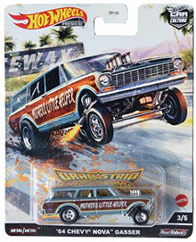 Hot Wheels '64 Chevy Nova Gasser, Car Culture 3/5 - image 2